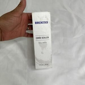 Birkenstock Cork Sealer, seals and protects. 3 Fl OZ / 89 ml. New in box